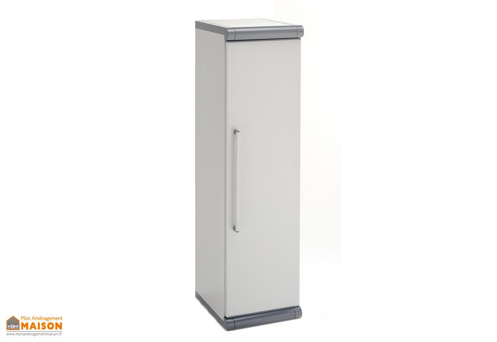 Armoire de Rangement Résine 1 porte 120cm Garofalo.