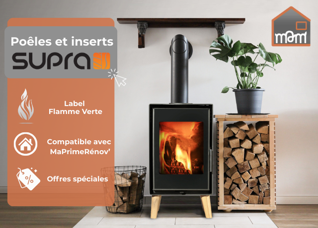 MAM Poêles et inserts SUPRA