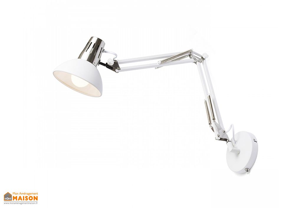 Applique Murale Lampe Architecte En Metal Ante Pls Coloris Rendl
