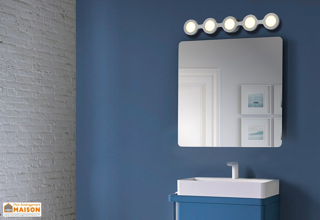 Applique Murale De Salle De Bain A Led Abbi 54 Cm Acb