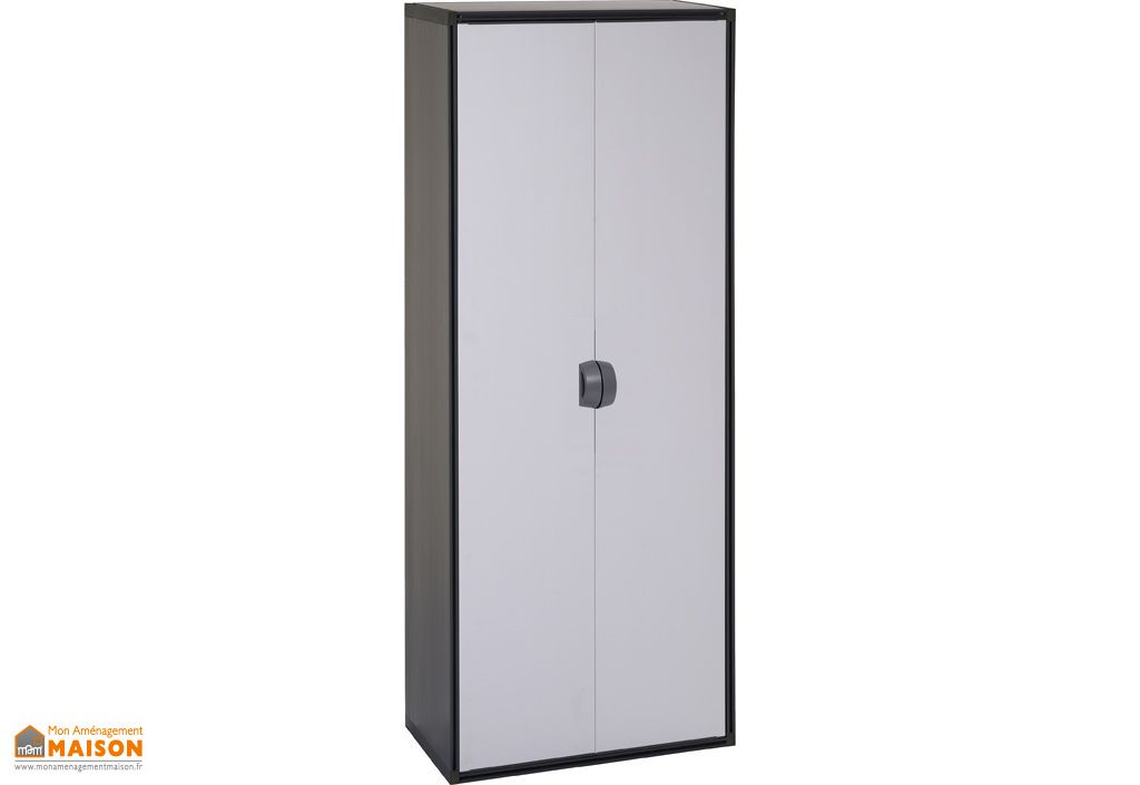 Armoire de Rangement Résine 2 portes Garofalo.