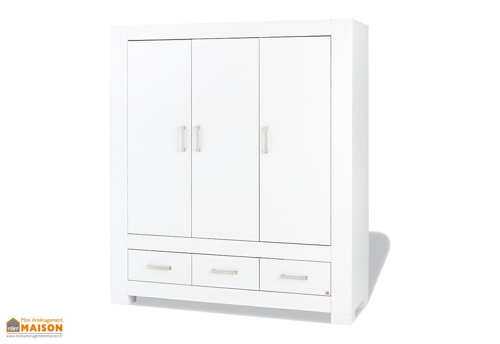 Armoire Pour Bebe Et Enfant 3 Portes Ice Pinolino