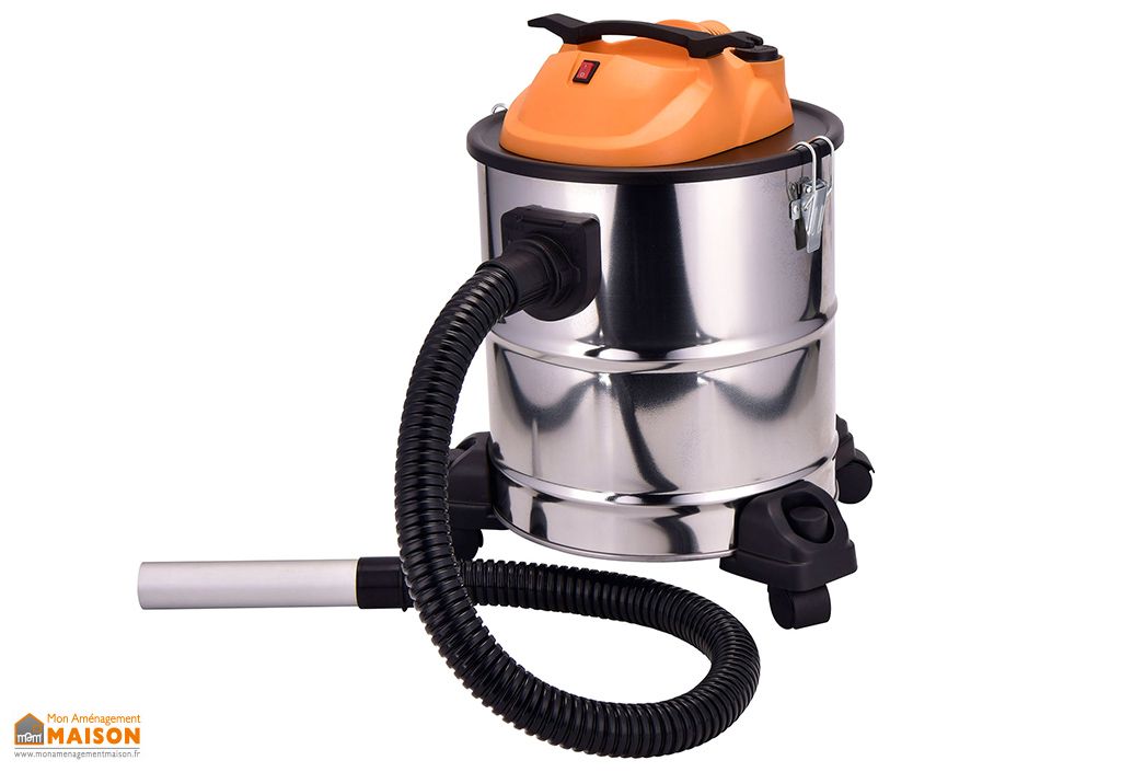aspirateur a cendres en inox sur roues 20 l ruecab