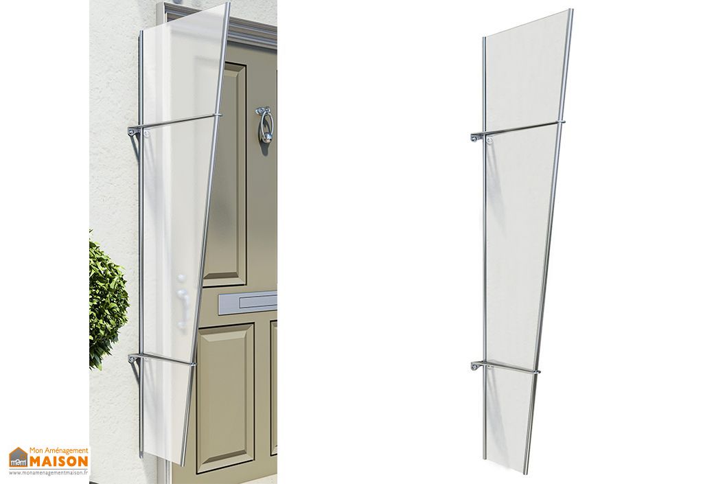 Auvent Latéral pour Porte d’Entrée Acrylique/Aluminium Pegasus 620 - Palram