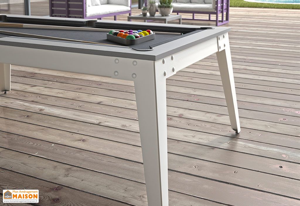 billard americain exterieur rene pierre convertible en table caraibes rene pierre