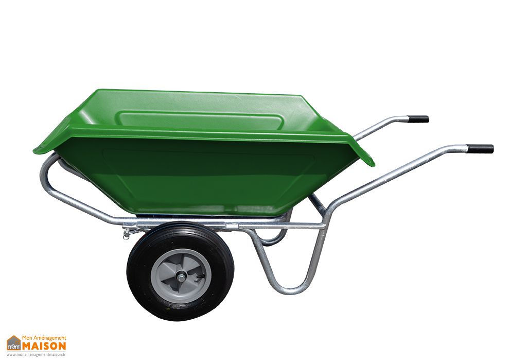 brouette 2 roues 350 l roto