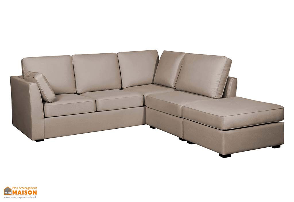 canape d angle 5 places reversible en tissu epsilon 90 x 225 cm canape home
