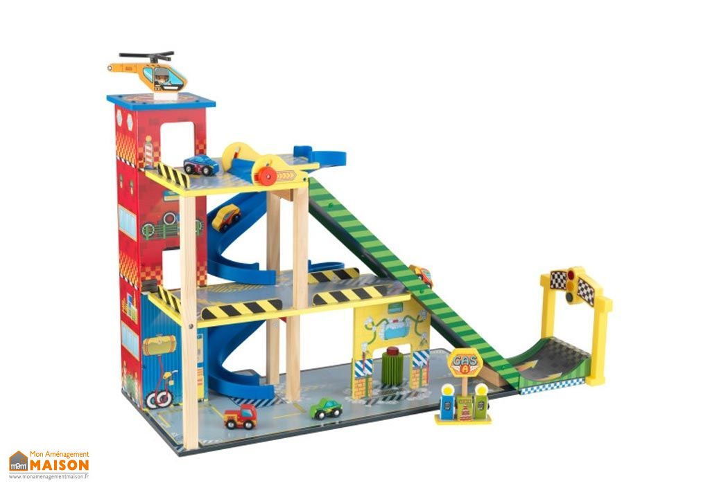 Circuit Voitures De Course Mega Rampe Kidkraft