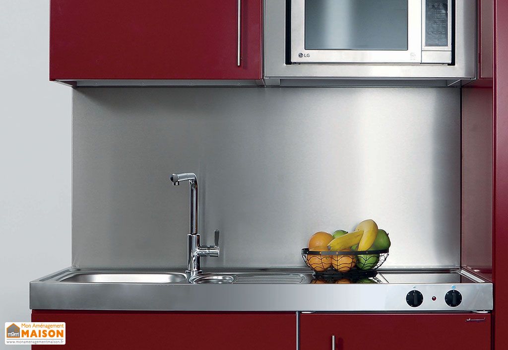 Crédence en Inox pour Cuisine 180 x 55 cm (l,h) - Stengel