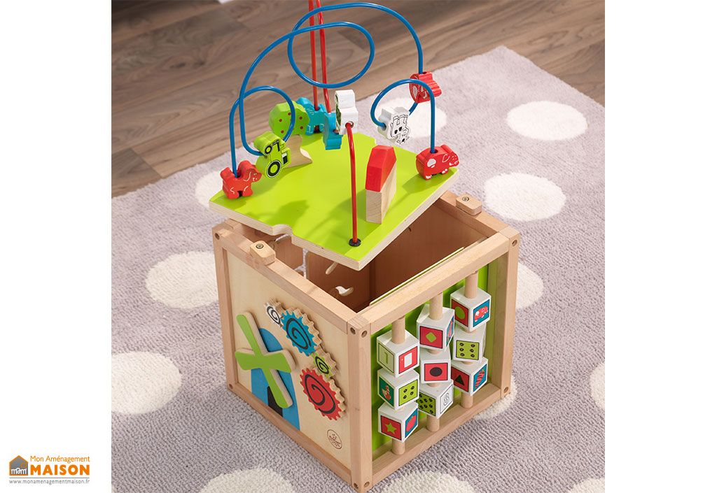 Cube D Activite Pour Bebe 5 Activites Theme Ferme 1 An Et Kidkraft