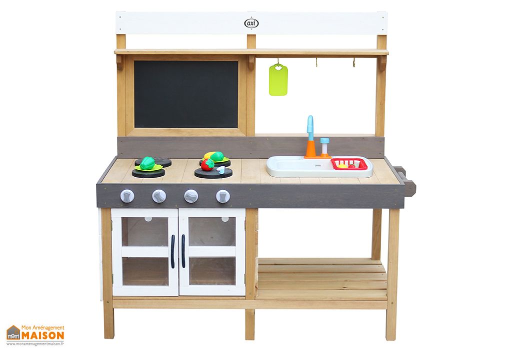 cuisine en bois pour enfant rosa interieur et exterieur grande taille axi