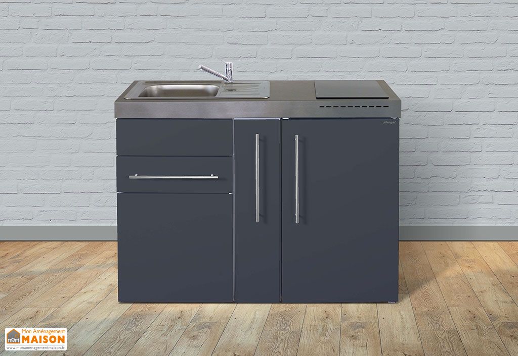 Mini Cuisine Avec Frigo Armoire Telescopique Et Induction Mp120a
