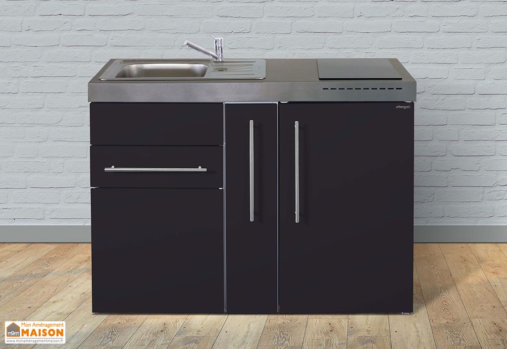 mini cuisine avec frigo armoire telescopique et induction mp120a pls coloris stengel