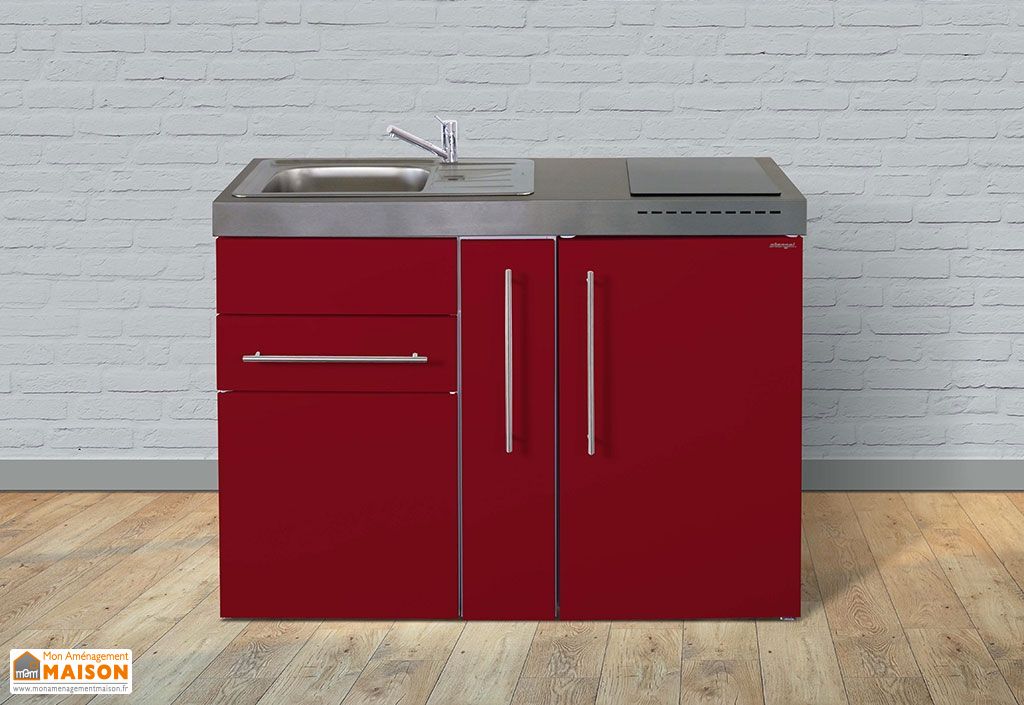 Mini Cuisine Avec Frigo Armoire Telescopique Et Induction Mp120a