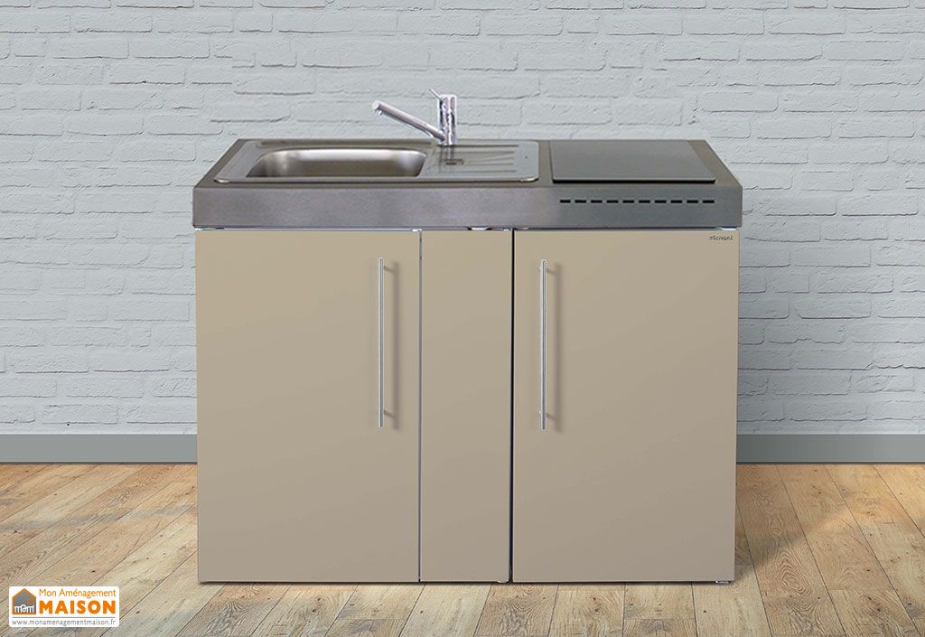 Mini Cuisine Avec Evier Frigo Et Vitroceramiques Mp120 Pls Coloris Stengel