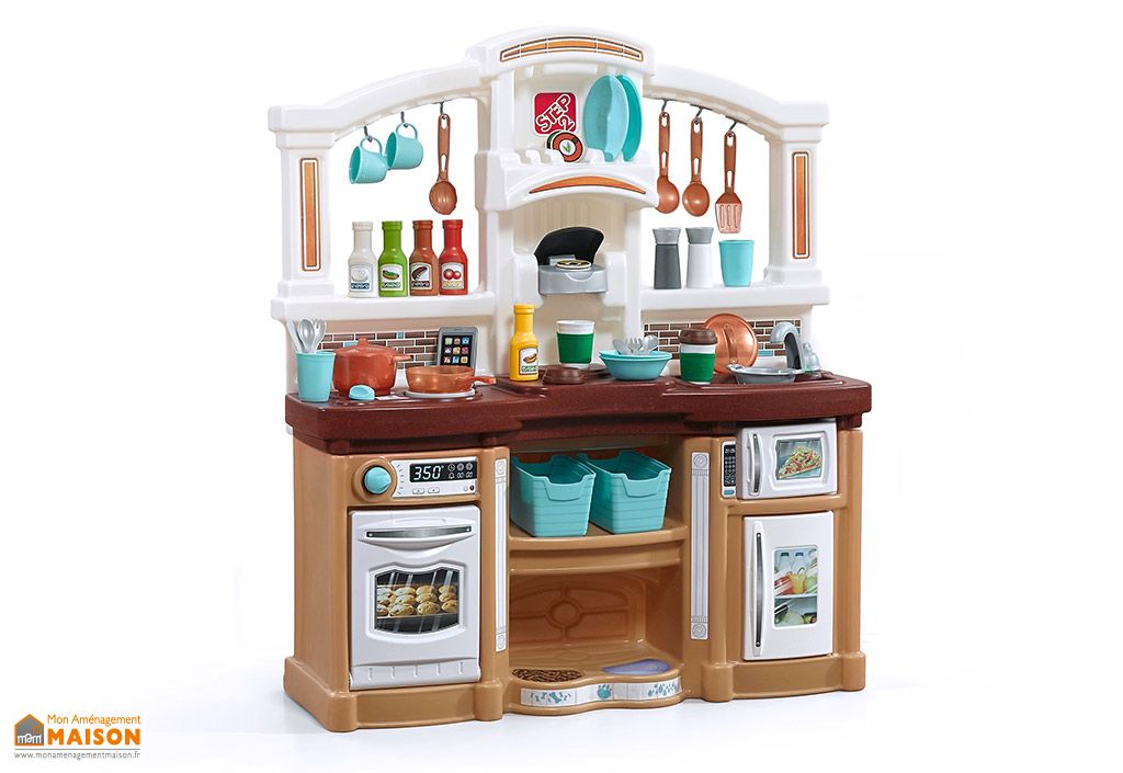 Cuisine pour Enfant en Plastique Son et Lumière + Dinette ...