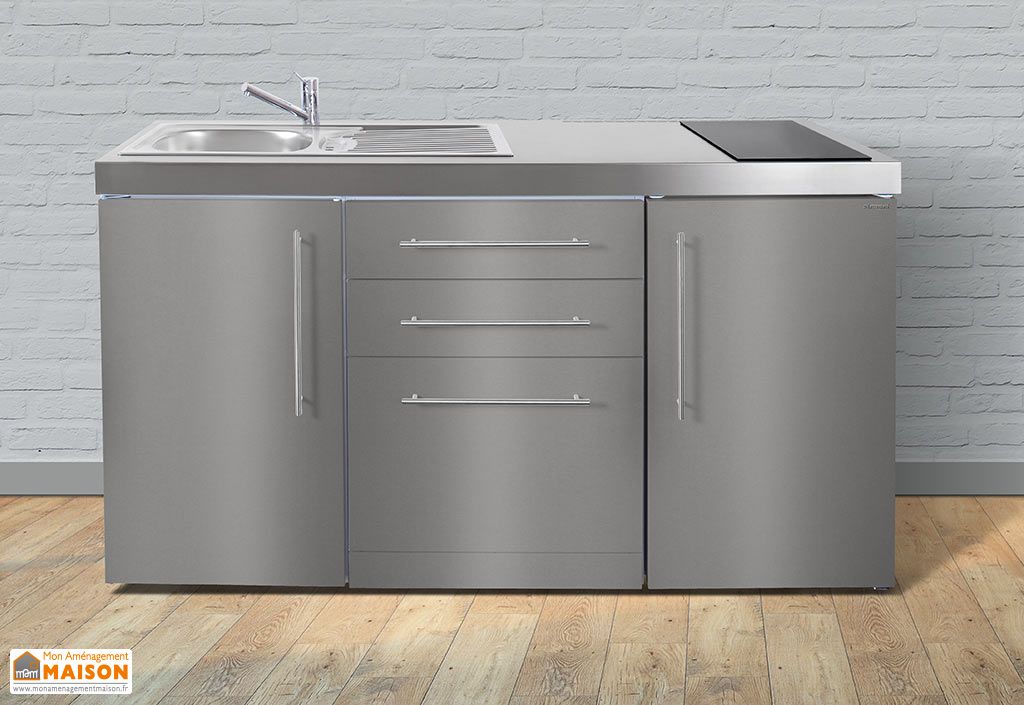Mini-Cuisine avec Frigo, Lave-Vaisselle et Induction MPGSES 160 - Stengel