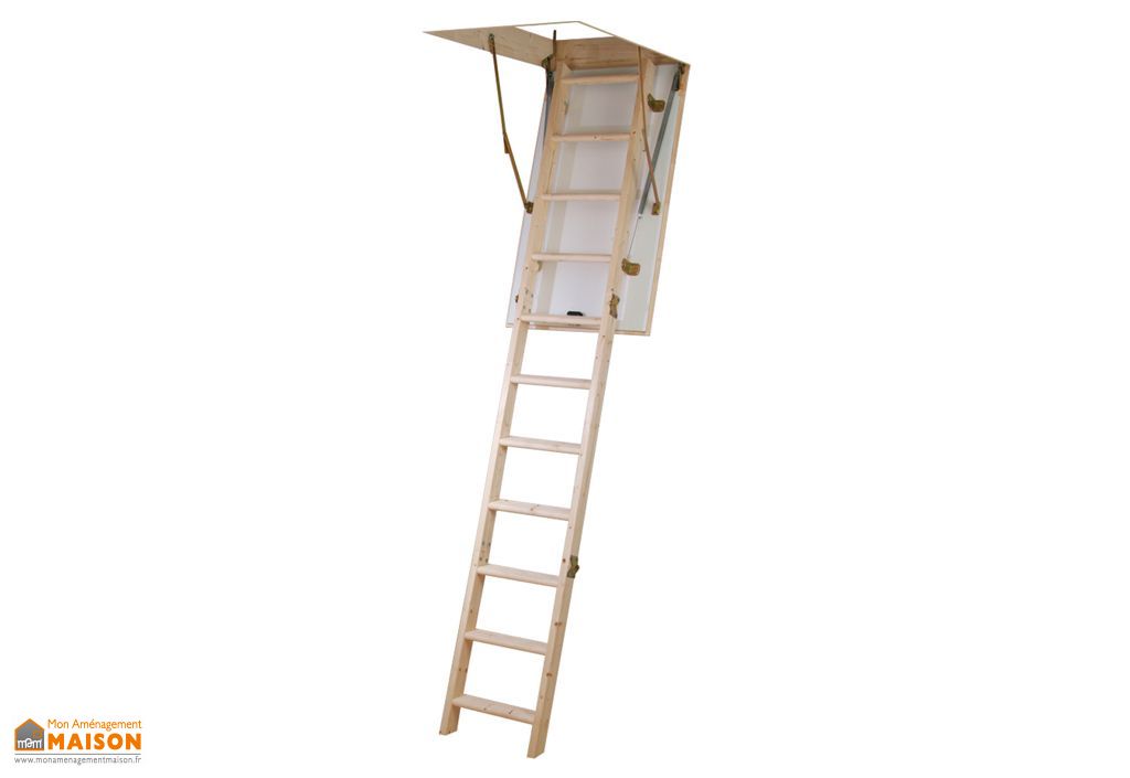 escalier escamotable bois isole 20 mm isomax burger