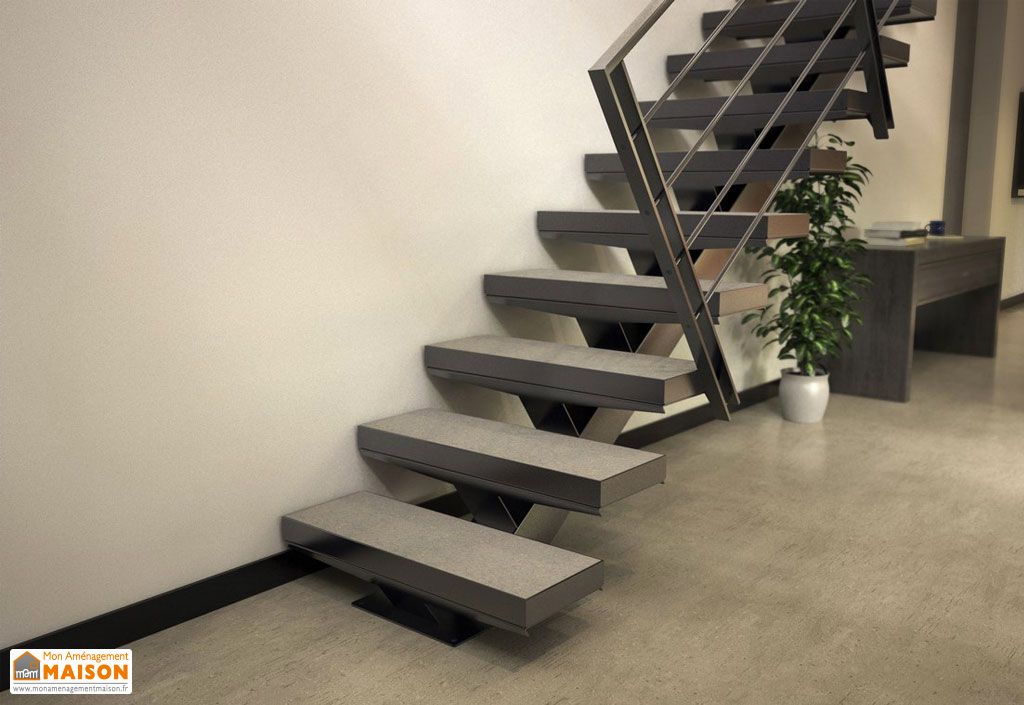 escalier droit 280