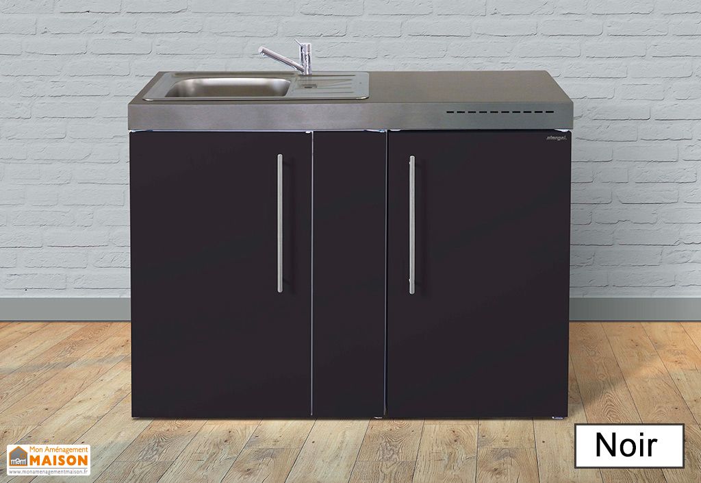 Kitchenette Avec Refrigerateur Placard Et Evier Mp120 Pls Couleurs Stengel
