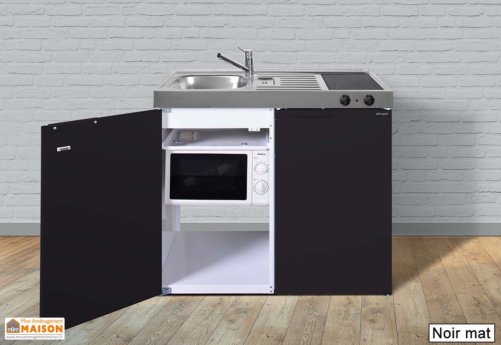 mini cuisine frigo micro ondes vitroceramique mkm100 pls couleurs stengel