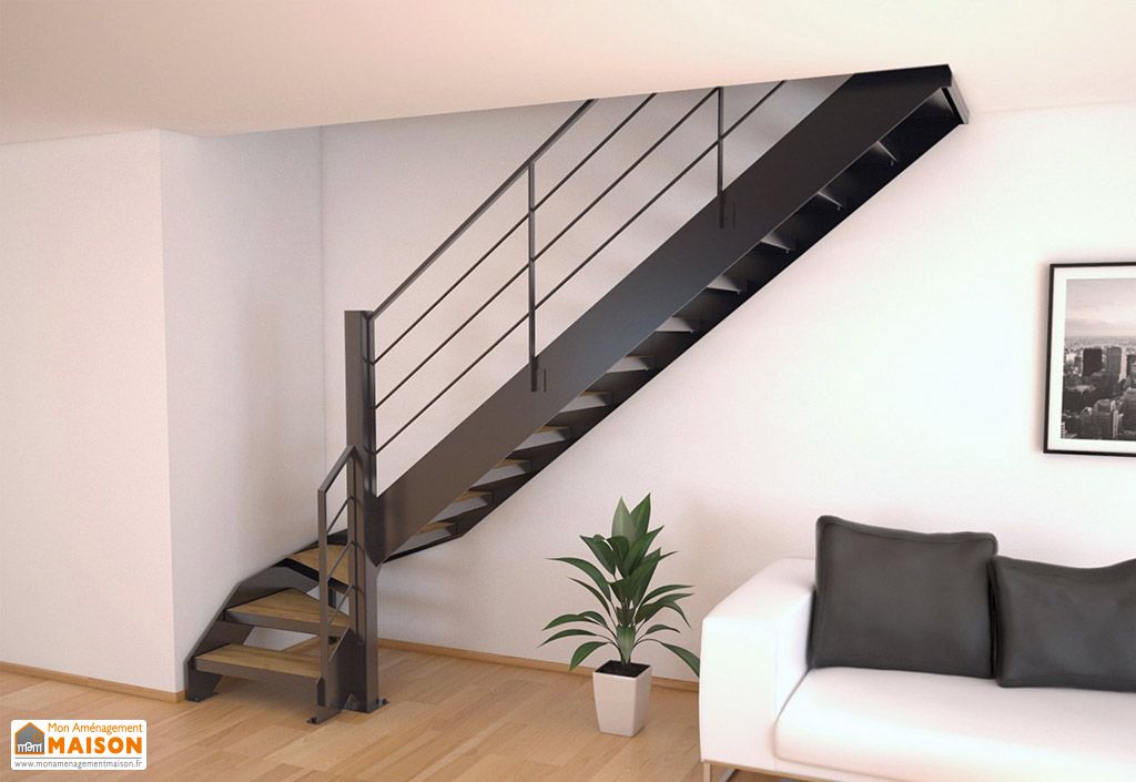 escalier quart tournant 280