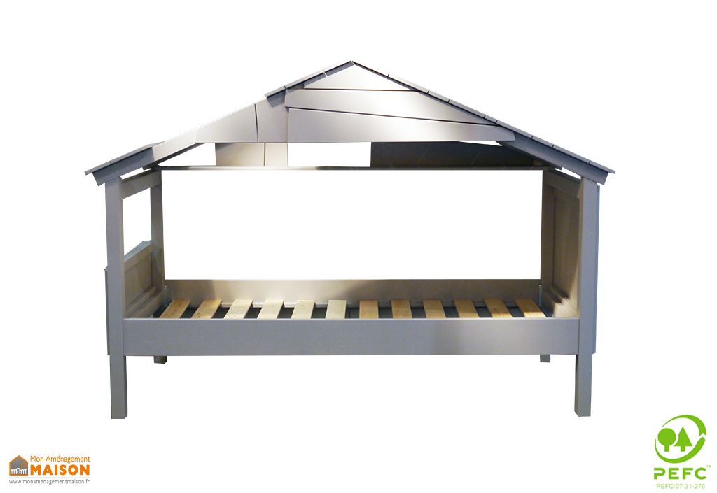 Lit Cabane En Bois Mathy By Bols Cabane Star 90 X 200 Cm Pls Coloris Mathy By Bols