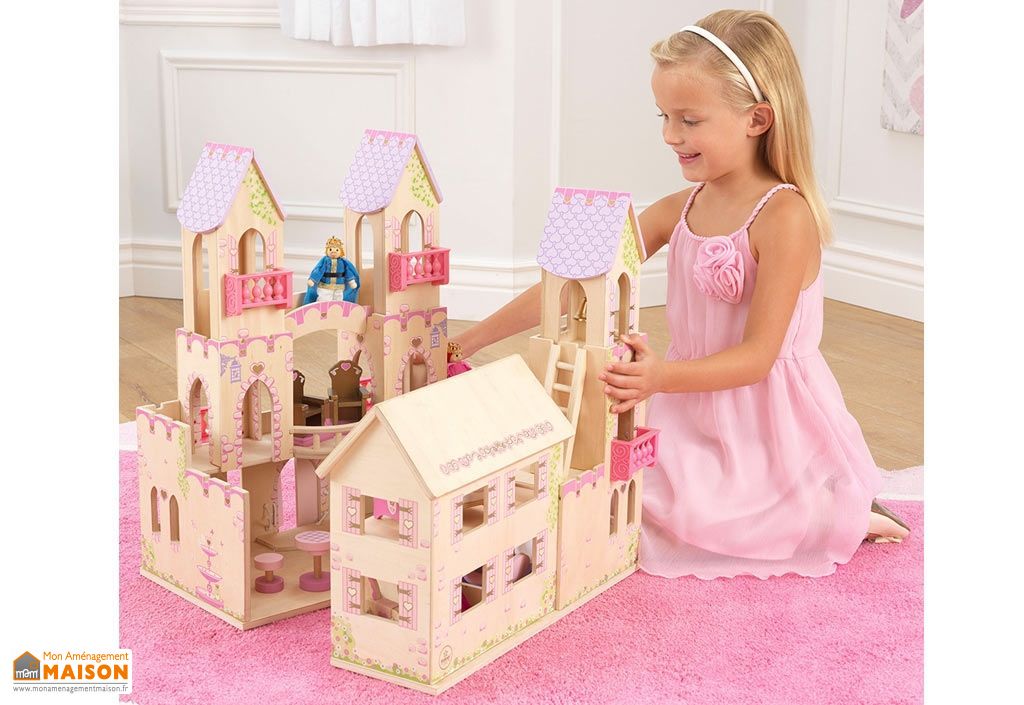 Maison De Poupees En Bois Chateau De Princesse Kidkraft