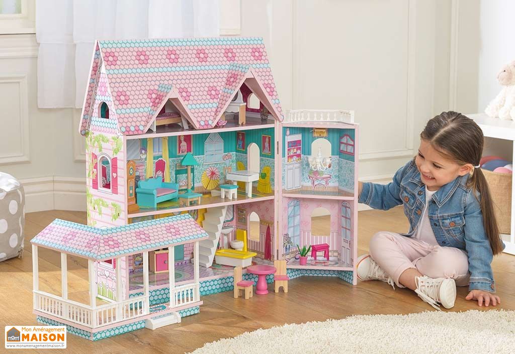 Maison De Poupees En Bois Manoir Victorien 71 Cm Kidkraft