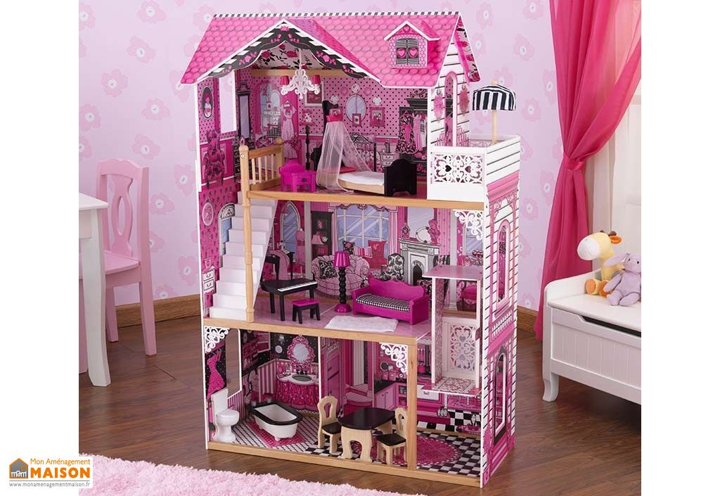 maison pour barbie en bois