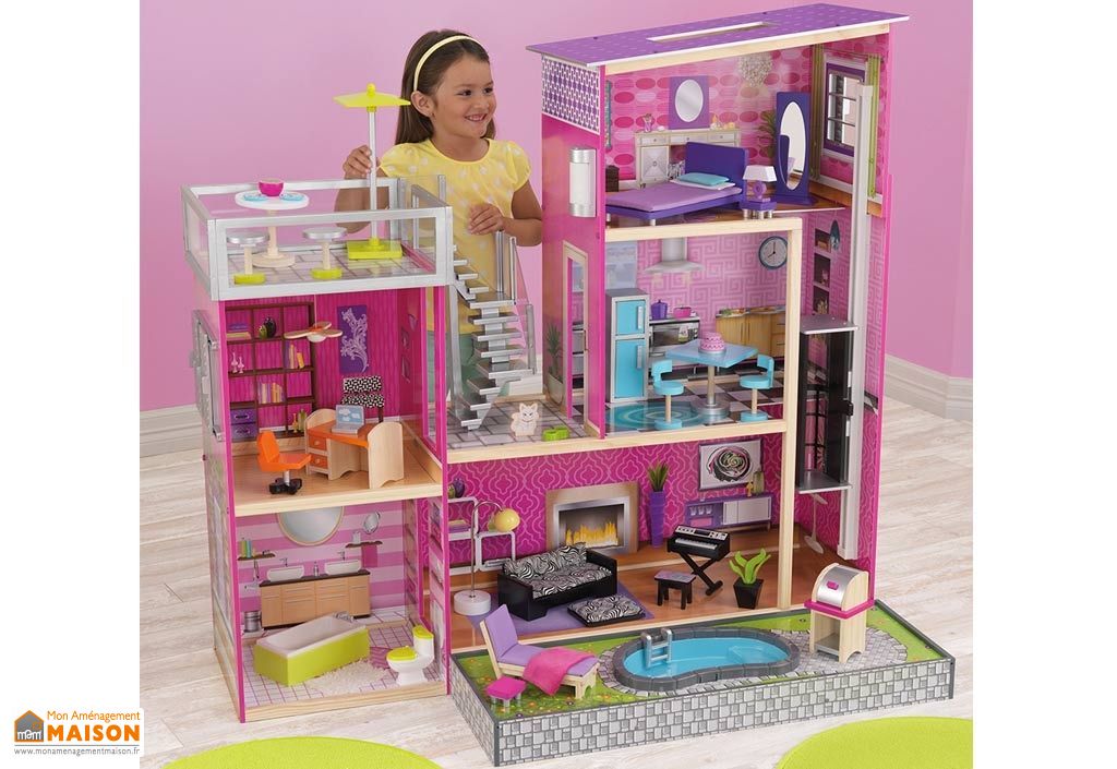 maison de reve barbie 3 étages