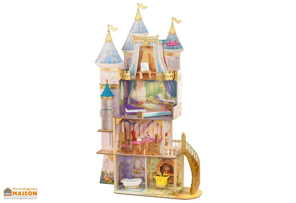 Maison De Poupées Château De Princesses Disney 170 Cm