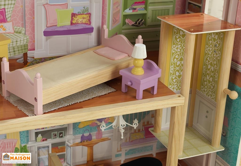 Maison De Poupees Geante En Bois Grand View Mansion 1 30 M Kidkraft