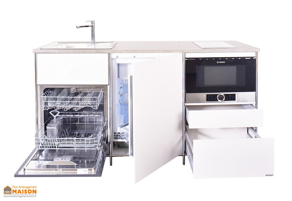 Meuble Bas De Cuisine En Acier A Equiper En Electromenager Ssc 893 Stengel