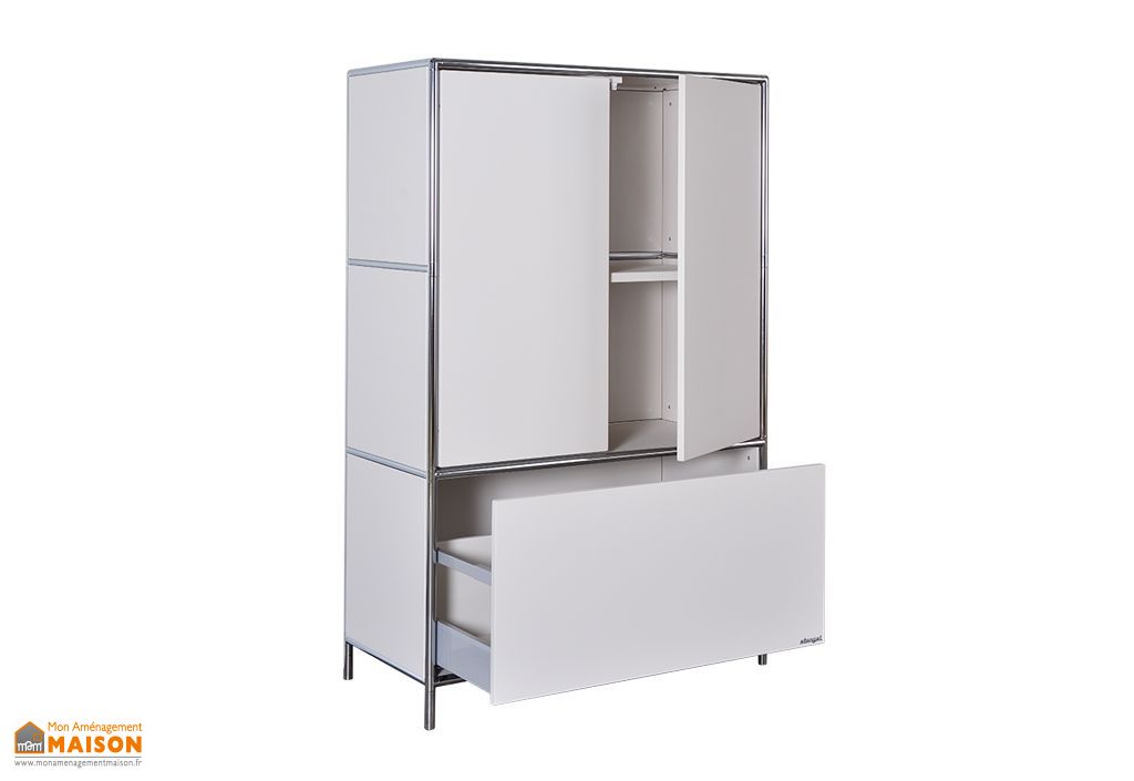 Armoire De Bureau Avec Placard Et Grand Tiroir Stengel