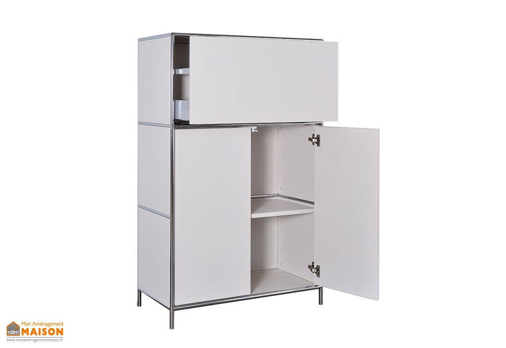 Armoire De Bureau Avec Placard Et Grand Tiroir Stengel