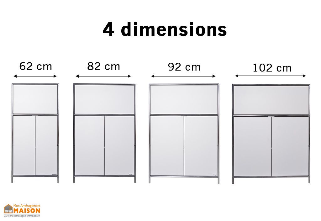Armoire De Bureau Avec Placard Et Grand Tiroir Stengel