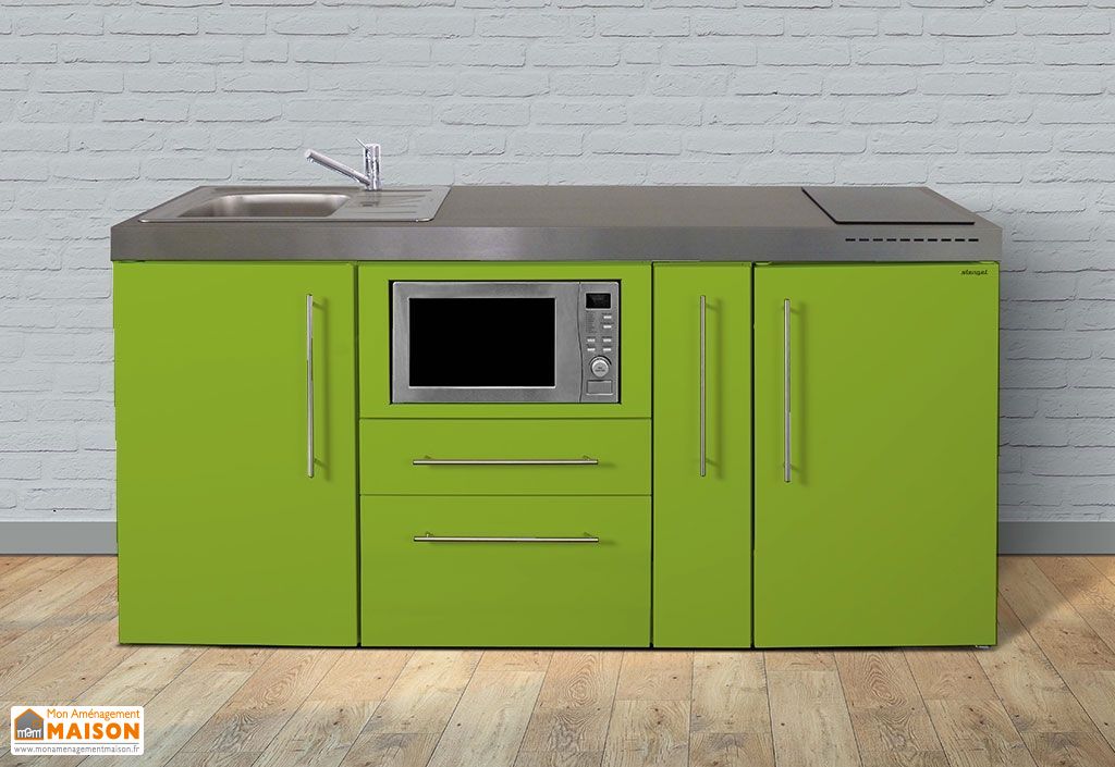 mini cuisine avec frigo m o epicier et induction mpm180a pls coloris stengel