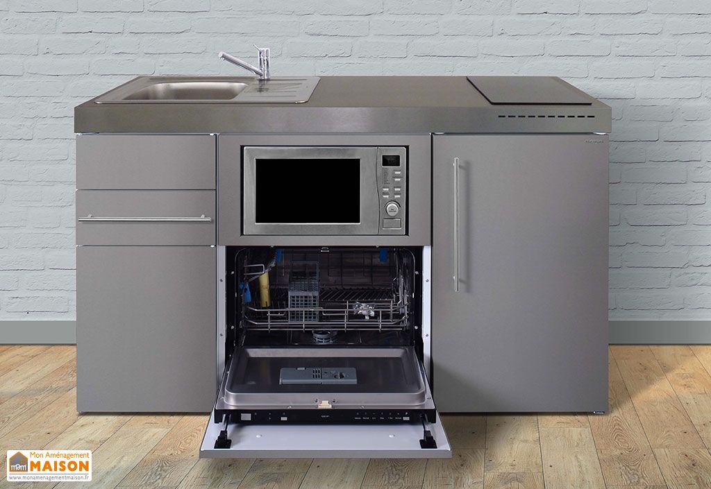 Meuble Avec Évier Intégré Et Lave Vaisselle Meuble sous evier avec evier integre Achat