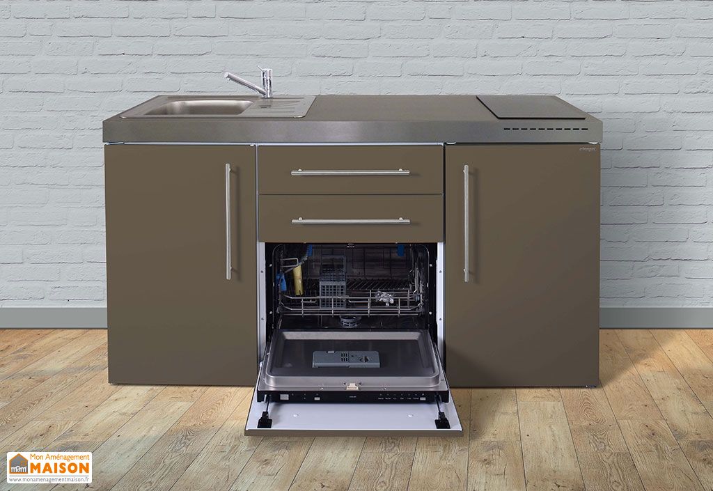 Mini-Cuisine avec Frigo, Lave-Vaisselle et Vitrocéramiques MPGS160 (Pls