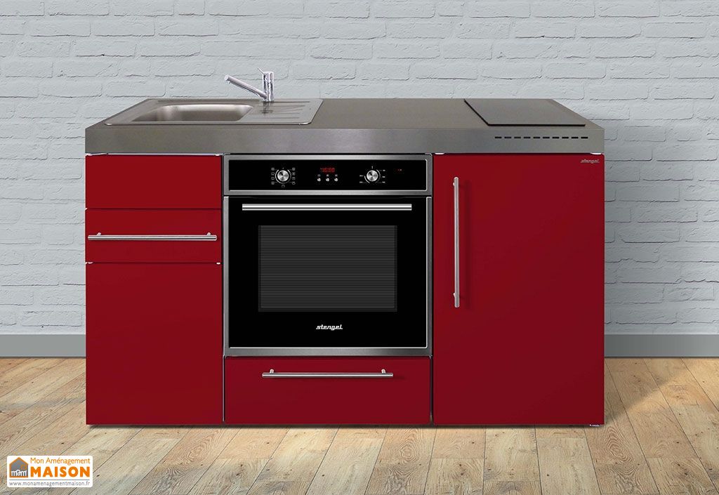 Mini Cuisine Avec Frigo Four Et Vitroceramiques Mpb150 Pls