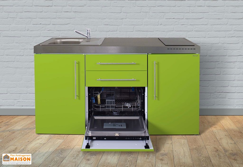 Mini Cuisine Avec Frigo Lave Vaisselle Et Vitroceramiques Mpgs160 Pls Coloris Stengel