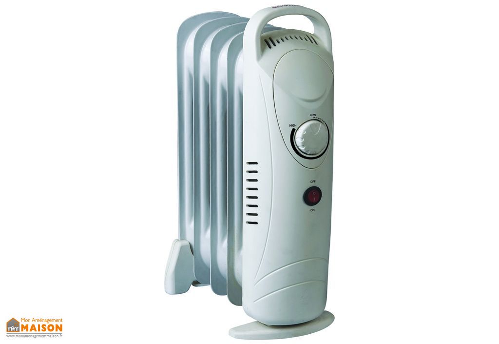 mini radiateur bain d huile 500 w 25 5x13 5x38 cm warm tech