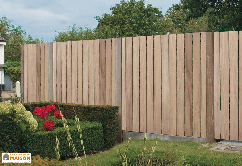 Panneau en Iroko Burton - 100 x 180 cm - Gardival