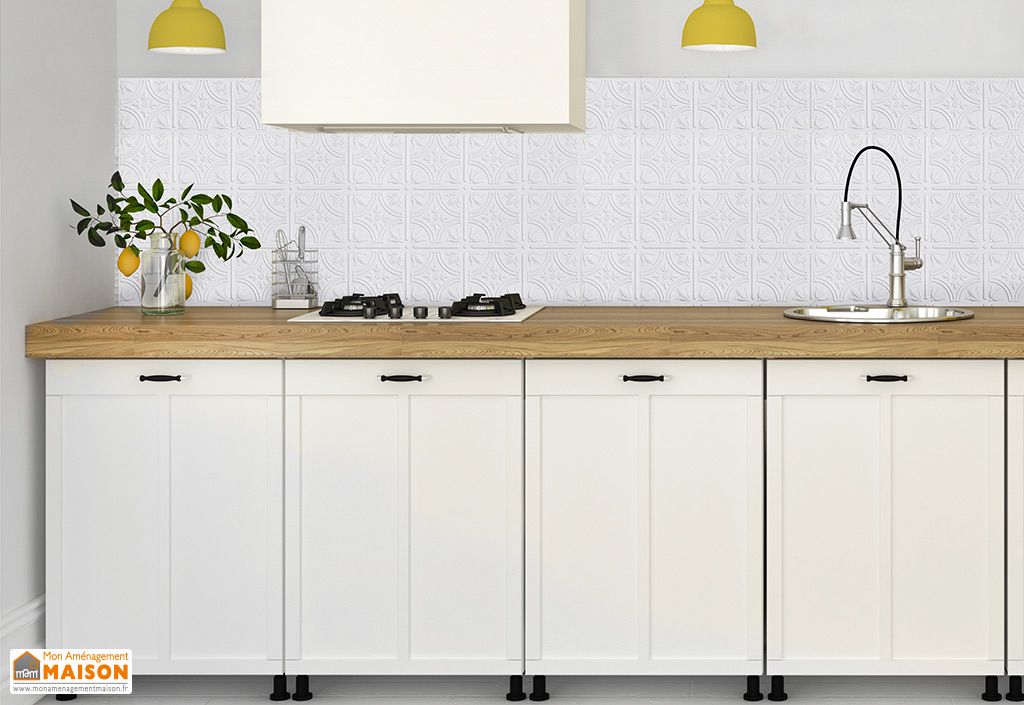 Parement Mural En Pvc Backsplash Empire 1 7 M La Boite