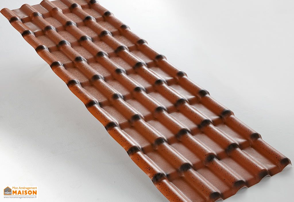 Plaque Pvc Imitation Tuile Antique 2 18x0 74m Ep 2 3mm A Partir De 5 Dhaze