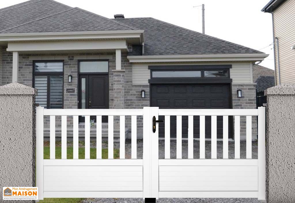 portail battant pvc blanc 3 5m neptune maine cl 244 tures portail battant pvc blanc 3 5m neptune maine cl 244 tures