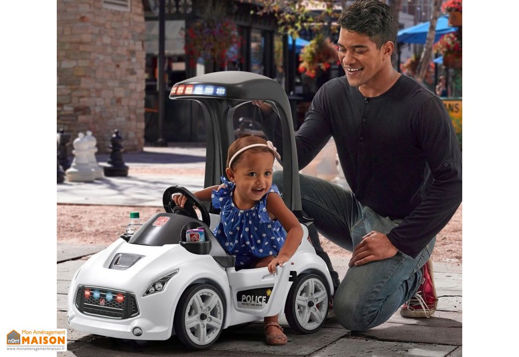 Porteur Enfant Voiture De Police Coupe Turbo Step2
