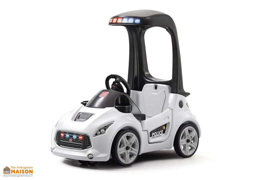 Porteur Enfant Voiture De Police Coupe Turbo Step2
