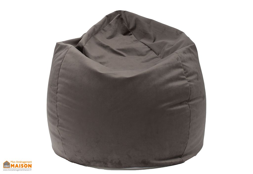 Pouf En Polyester Poire William Velvet Pls Coloris Pouf En